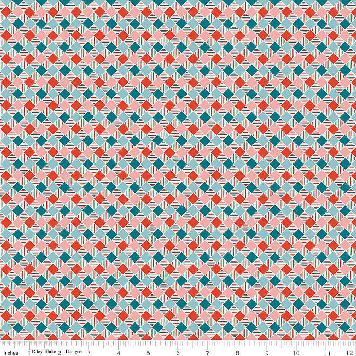 Liberty Fabrics-Urban Check A-fabric-gather here online