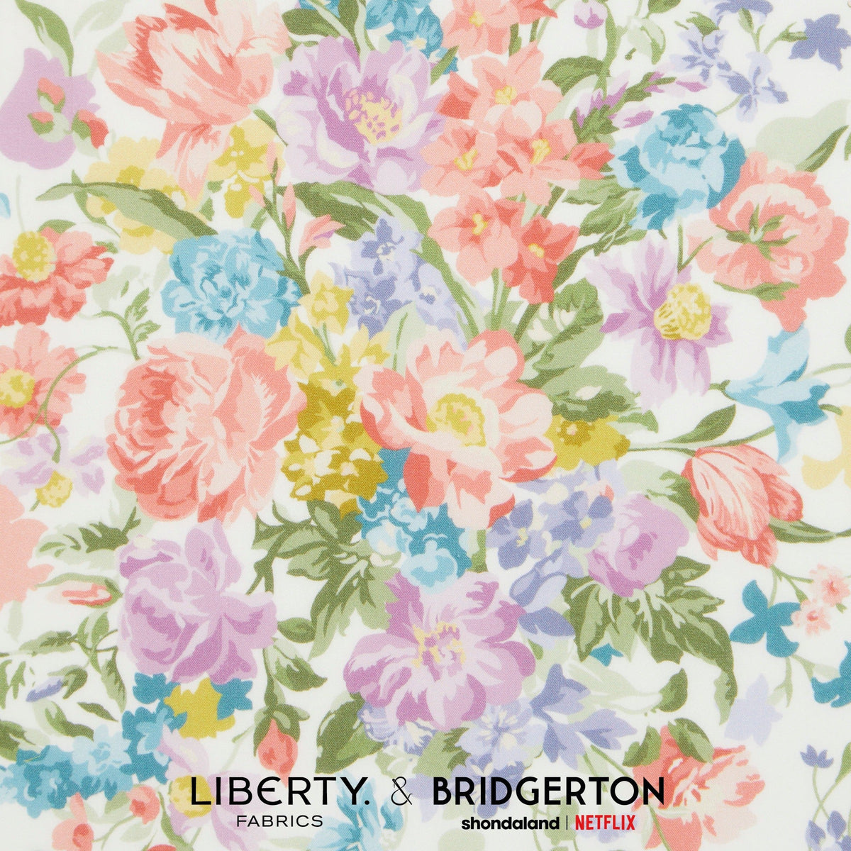Liberty of London-Tana Lawn - Bouquet Parade A-fabric-gather here online