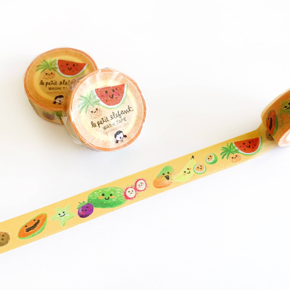 Le Petit Elefant-Tropical Fruit Washi Tape-craft notion-gather here online