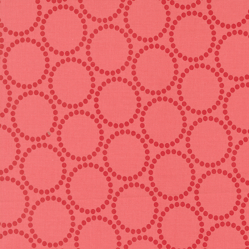 Moda-Pearl Bracelet Coral-fabric-gather here online