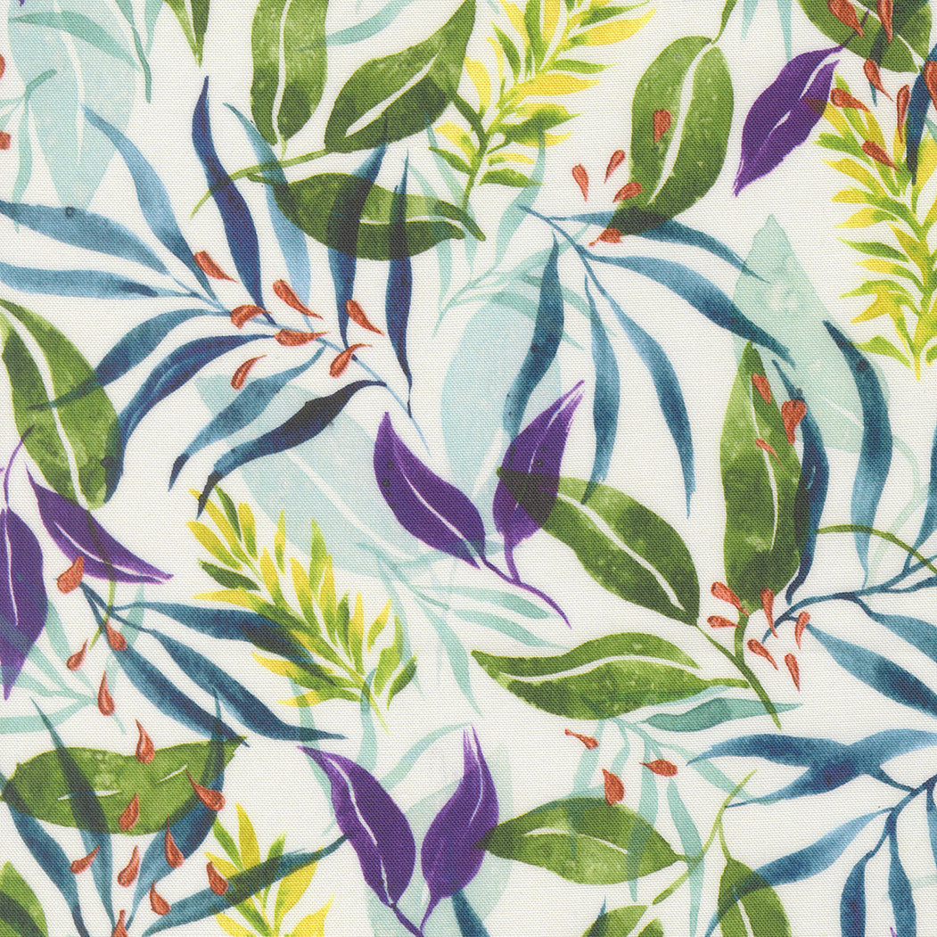 Moda-Verdant Fern-fabric-gather here online