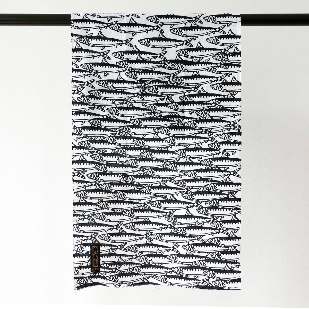 Curious Corners-Izumimomen Tenugui - Sardine-accessory-gather here online