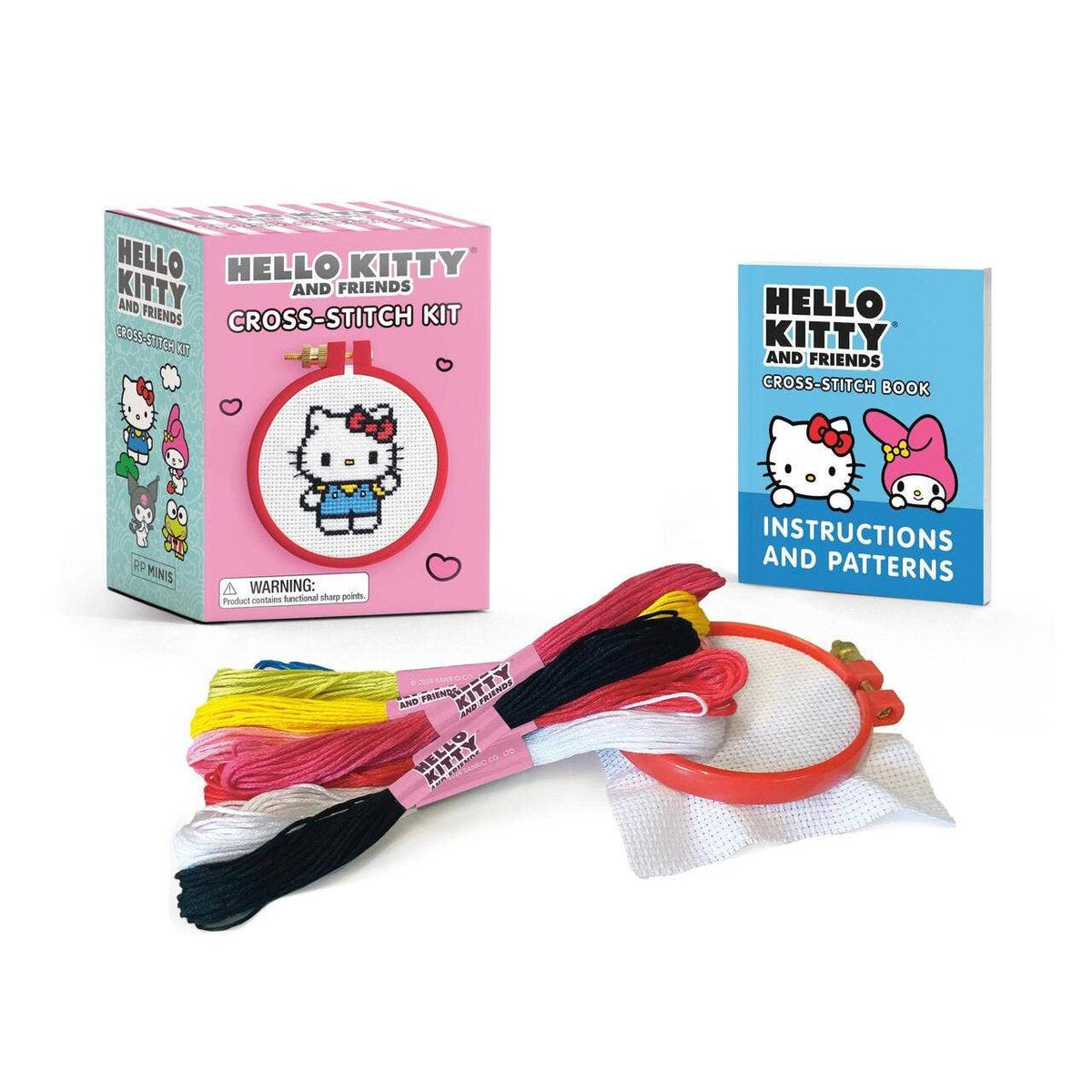 Hachette-Hello Kitty And Friends Cross-Stitch Kit-xstitch kit-gather here online