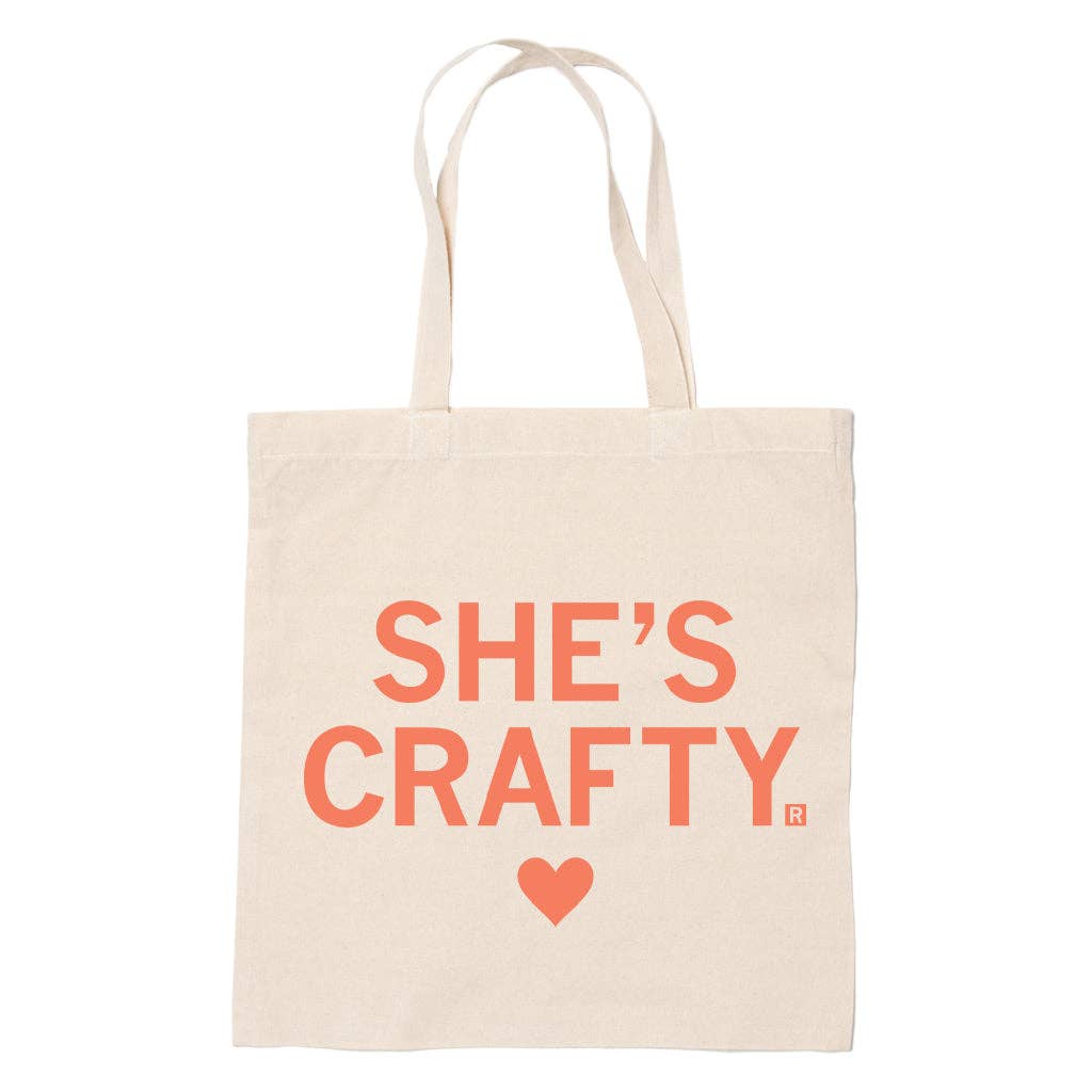 RAYGUN-She's Crafty Tote Bag-craft organizer-gather here online