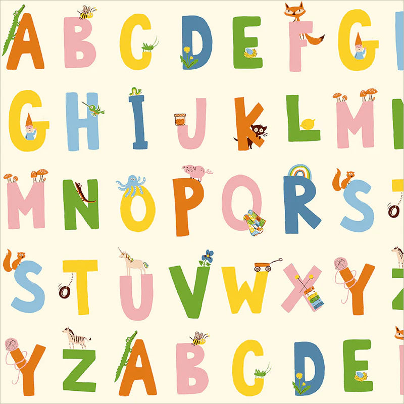 Windham Fabrics-Alphabet-fabric-gather here online