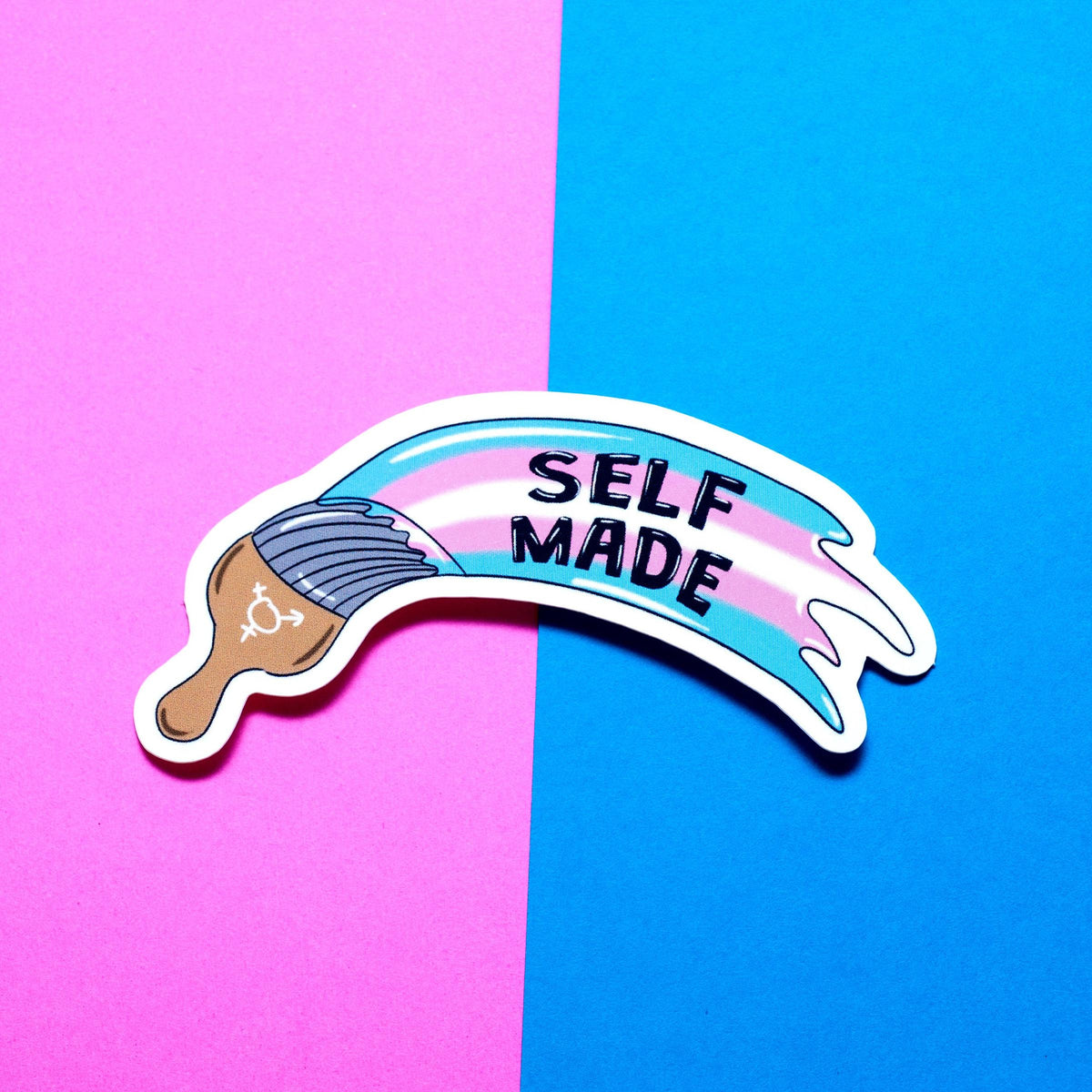 Crafty Queer Studio-Self Made Sticker-sticker-gather here online