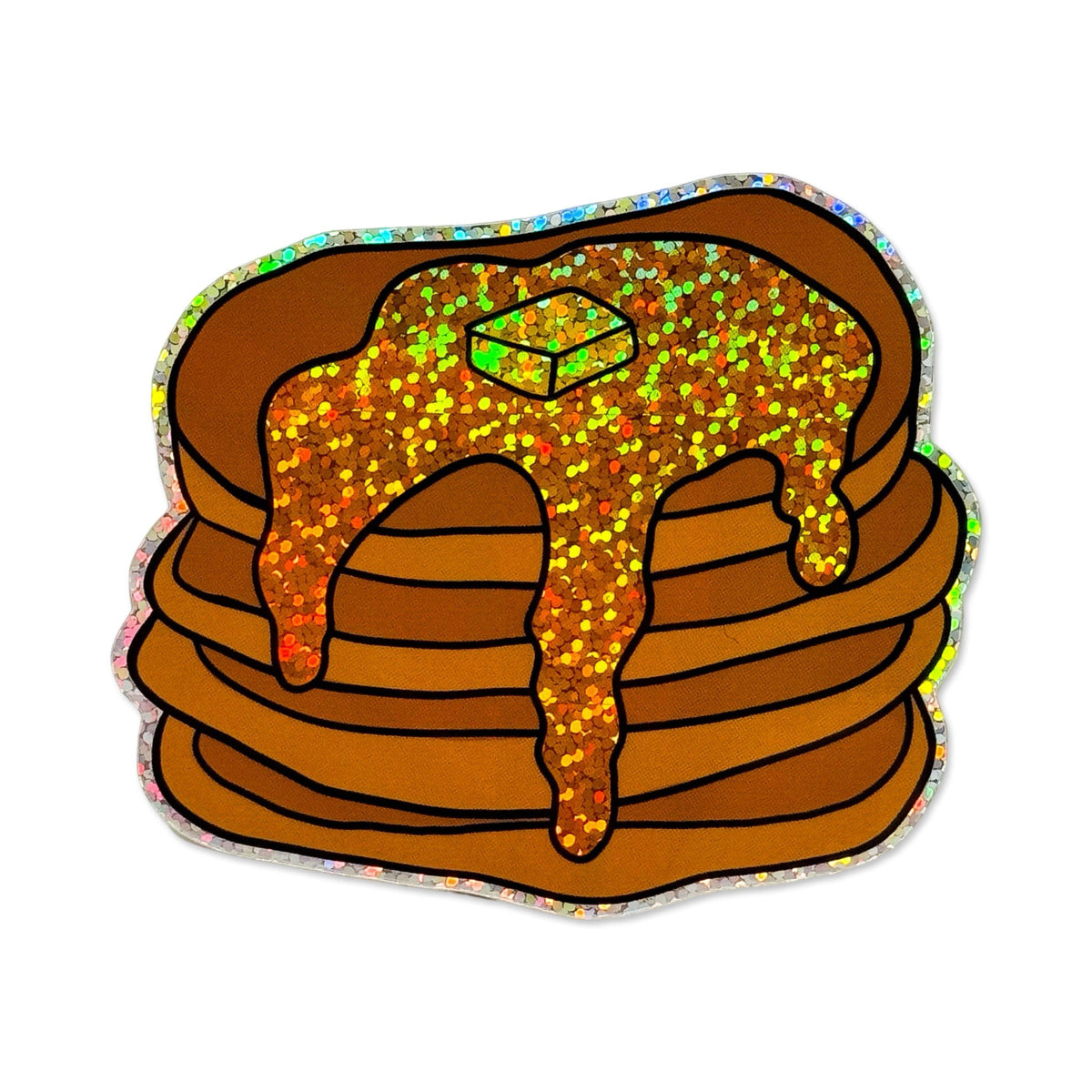 Jenny Lemons-Glitter Pancakes Sticker-accessory-gather here online