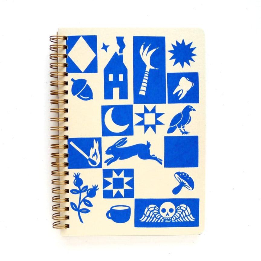 Middle Dune-Quilt Notebook-journals-gather here online