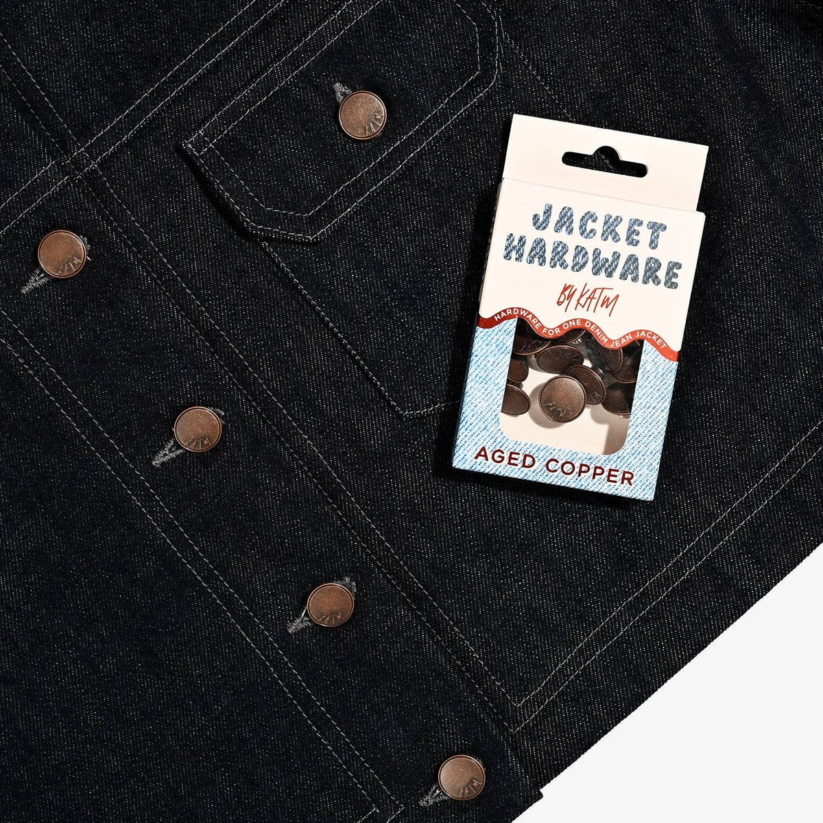 Kylie and The Machine-Jacket Hardware Kit - Aged Copper-hardware kit-gather here online