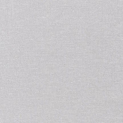 Robert Kaufman-REMNANT: Brussels Washer, 1333 Silver 30% OFF 1.0 YD-fabric remnant-gather here online