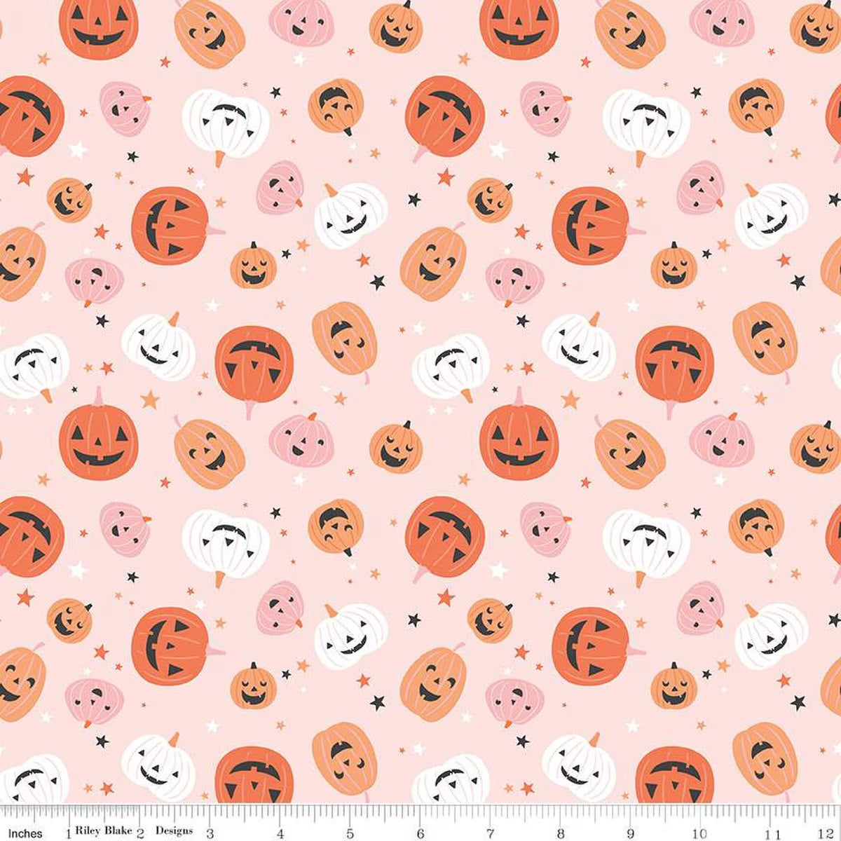 Riley Blake Designs-Pumpkins Blush-fabric-gather here online
