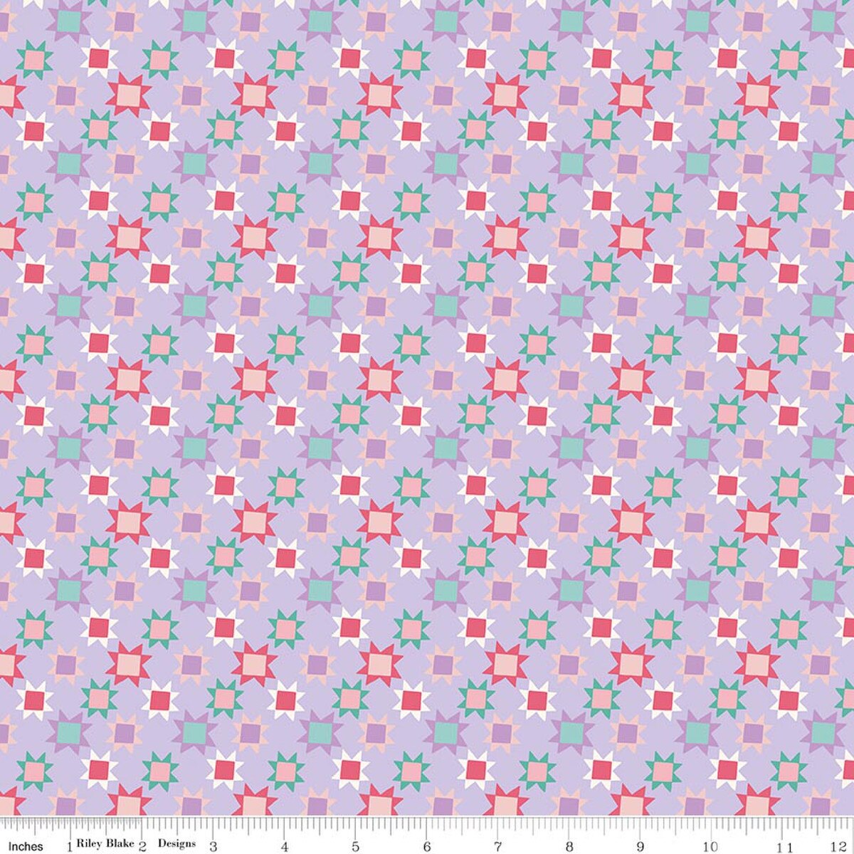Riley Blake Designs-Stars Purple-fabric-gather here online