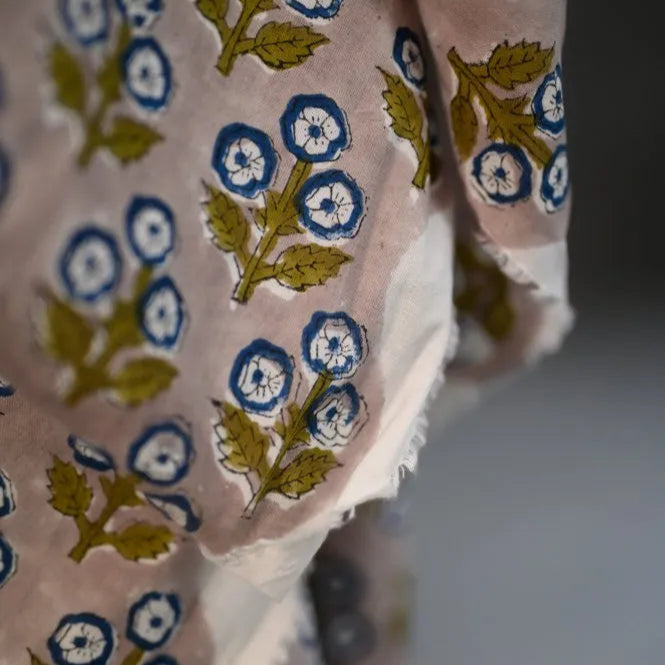 Merchant & Mills-Dimpsey Block Print Indian Cotton-fabric-gather here online