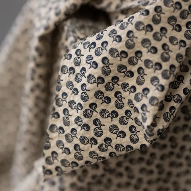 Merchant & Mills-Donguri Organic Seersucker Jouy Blue-fabric-gather here online