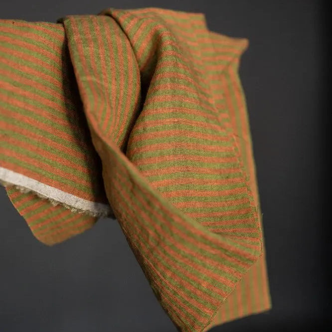 Merchant & Mills-Prickly Pear Laundered Linen-fabric-gather here online