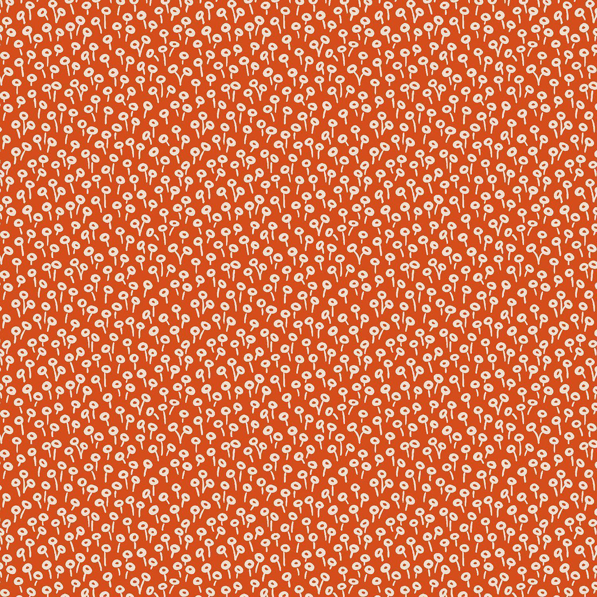 Cotton + Steel-REMNANT: Tapestry Dot: Rifle Red 30% OFF 1.41 yds-fabric remnant-gather here online
