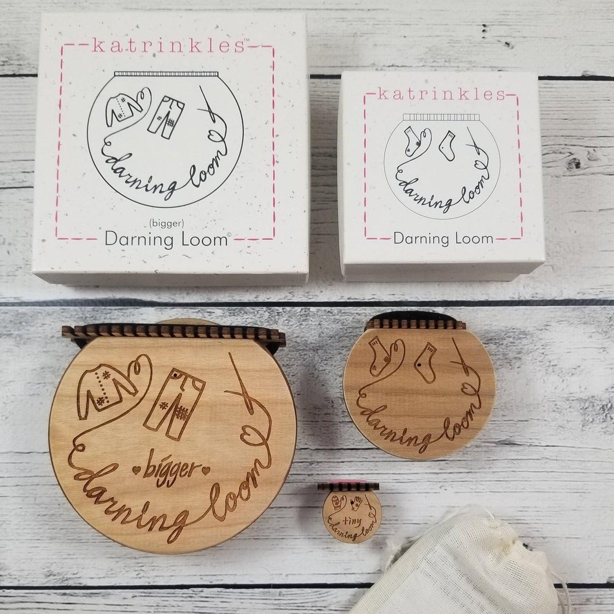 Katrinkles-Darning & Mending Loom - Tiny-knitting notion-gather here online