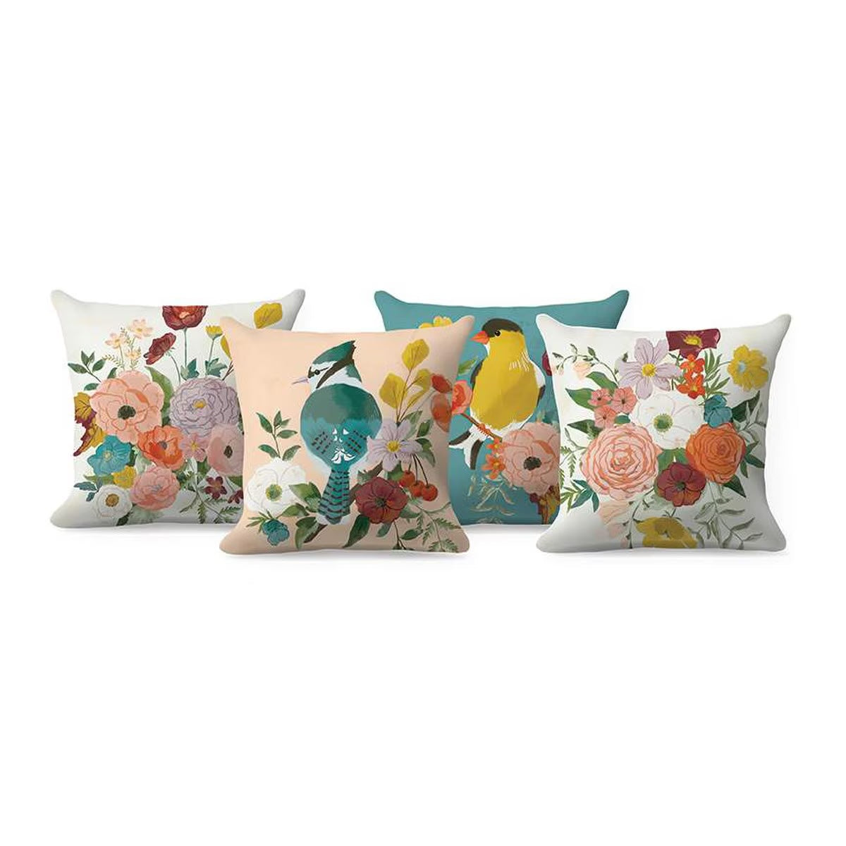 Riley Blake Designs-Birds And Bouquets Panel-fabric panel-gather here online