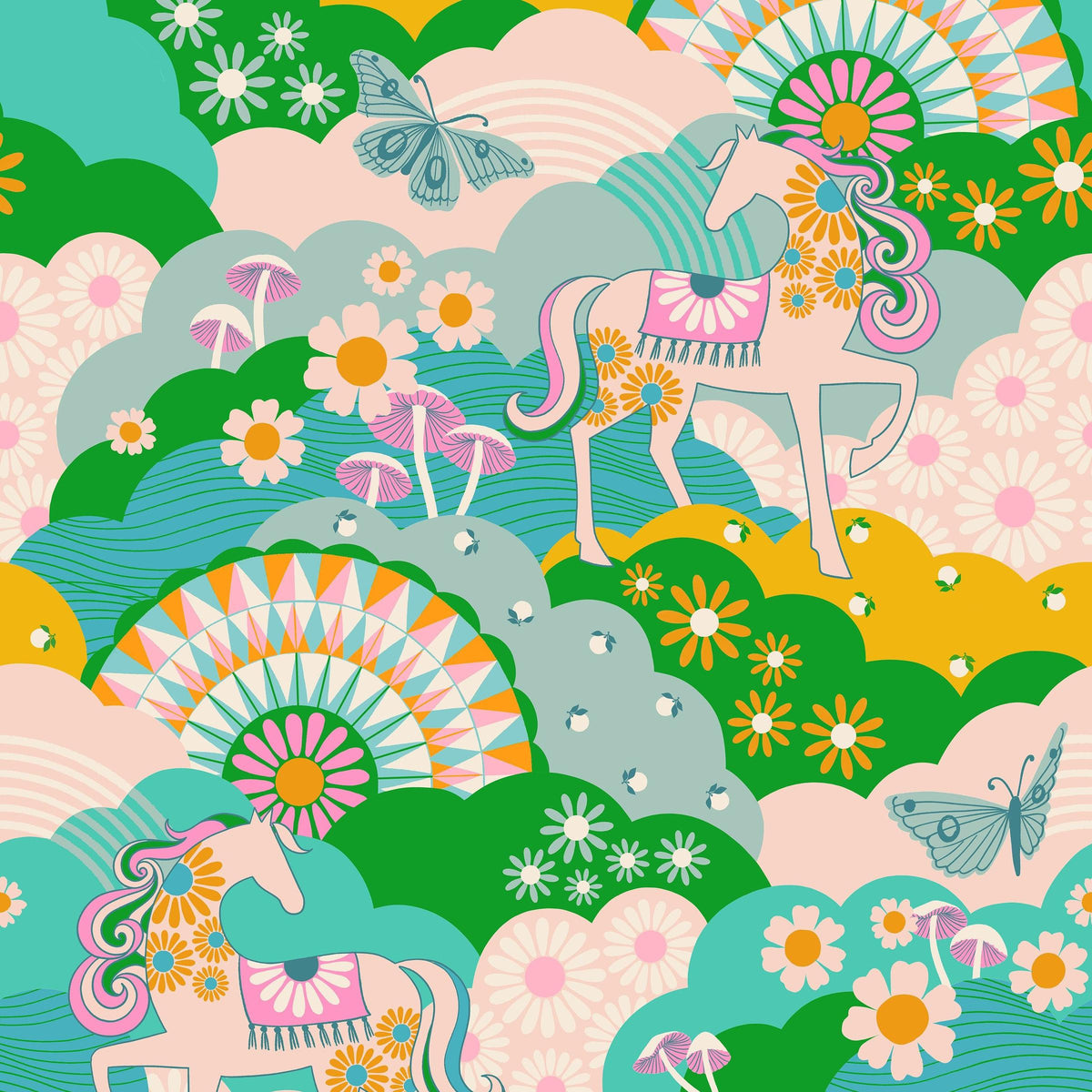 Ruby Star Society-Daydreamer Turquoise-fabric-gather here online