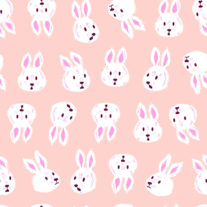 Ruby Star Society-Rushing Rabbit Vintage Pink-fabric-gather here online