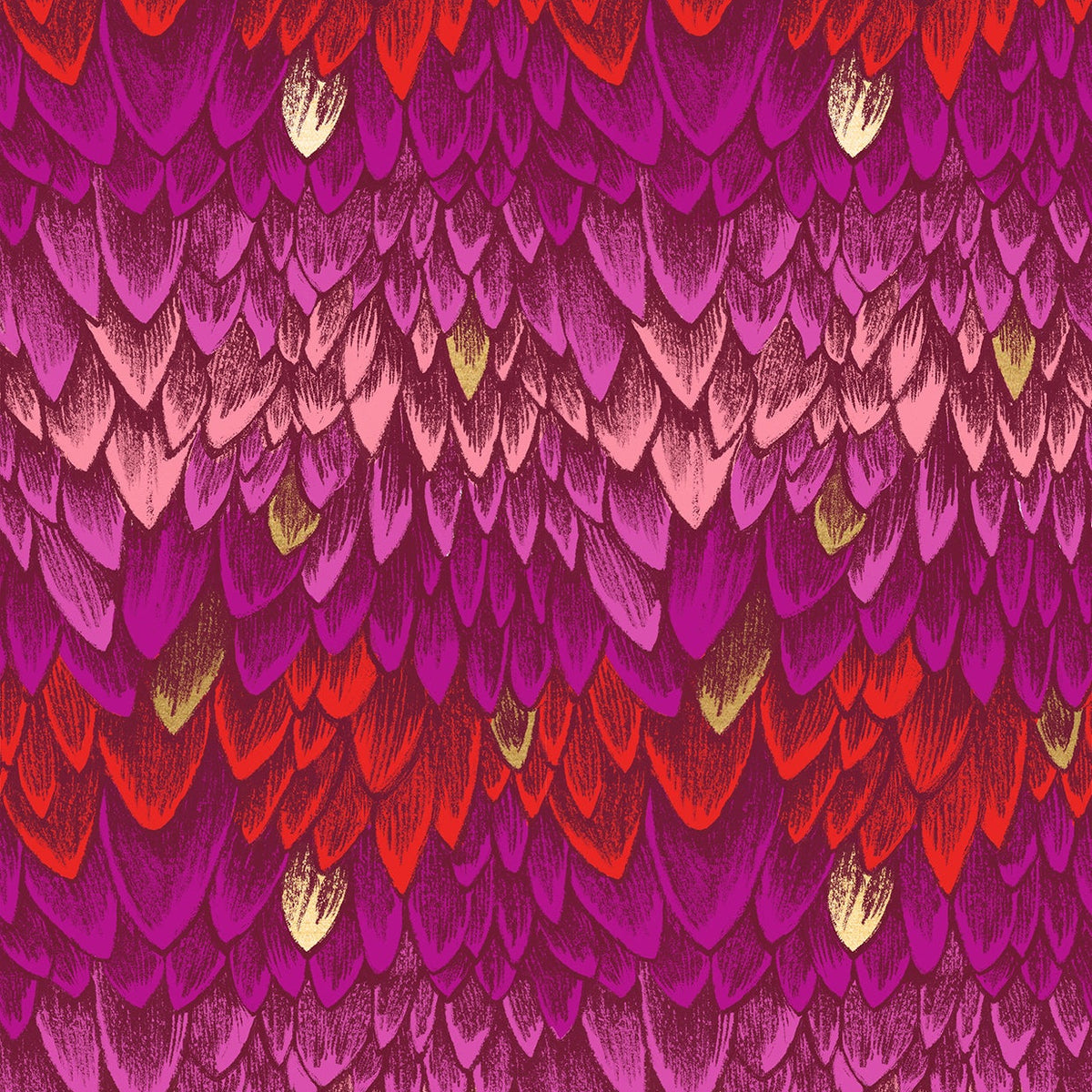 Ruby Star Society-Scales Metallic Rose-fabric-gather here online