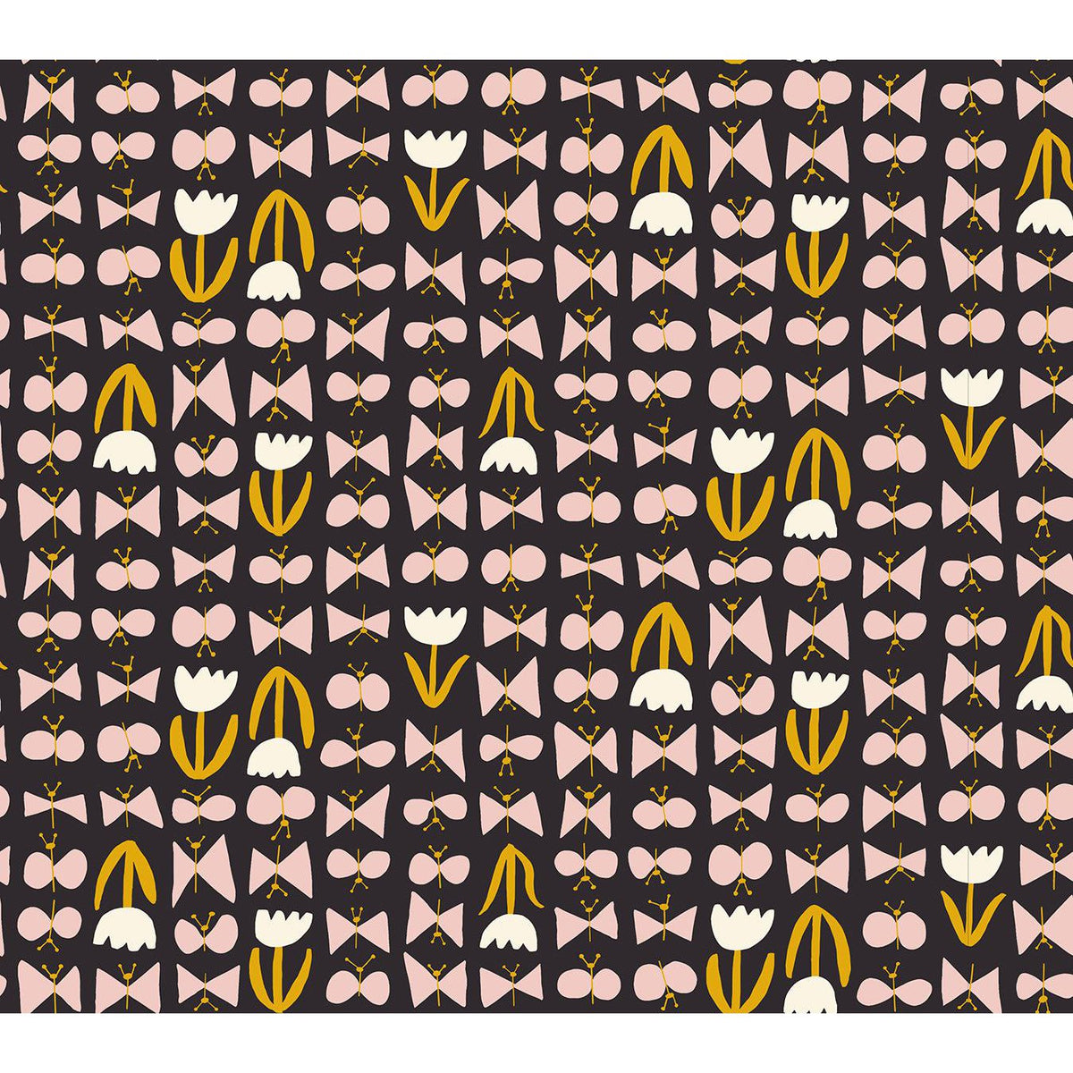 Ruby Star Society-Butterflies Soft Black-fabric-gather here online