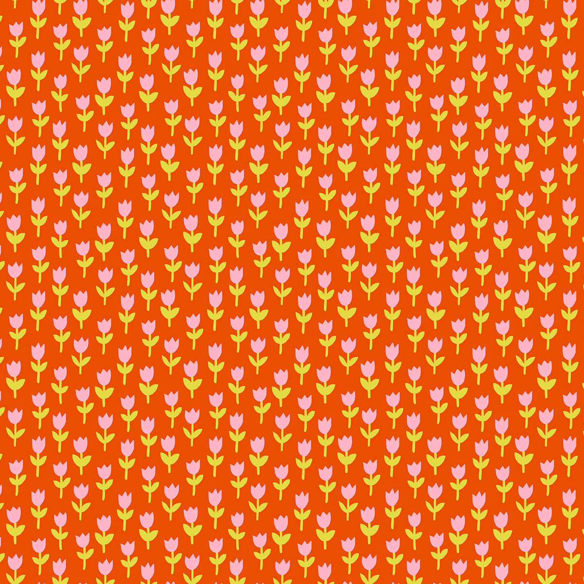 Ruby Star Society-Tulips Warm Red-fabric-gather here online