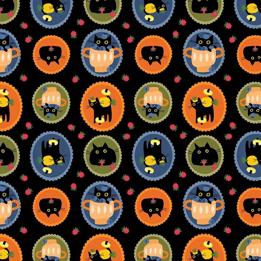 Dear Stella-Purrfect Pawfait-fabric-gather here online