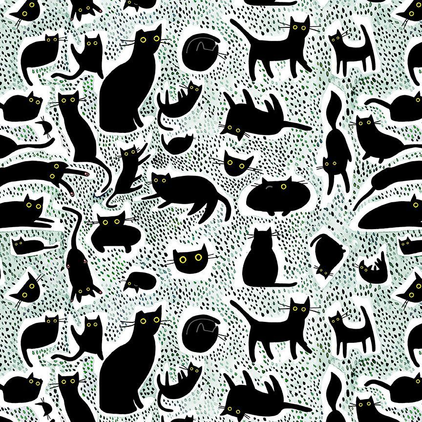 Dear Stella-Cattitude-fabric-gather here online