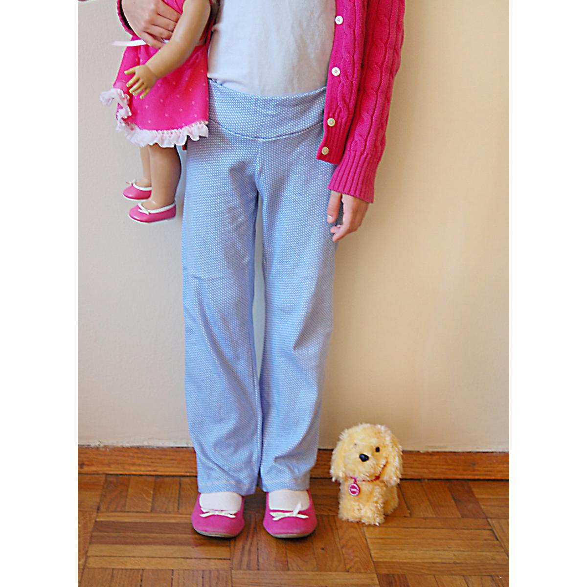 oliver + s-Nature Walk Yoga Pants Pattern - PDF DOWNLOAD-sewing pattern - kids-gather here online