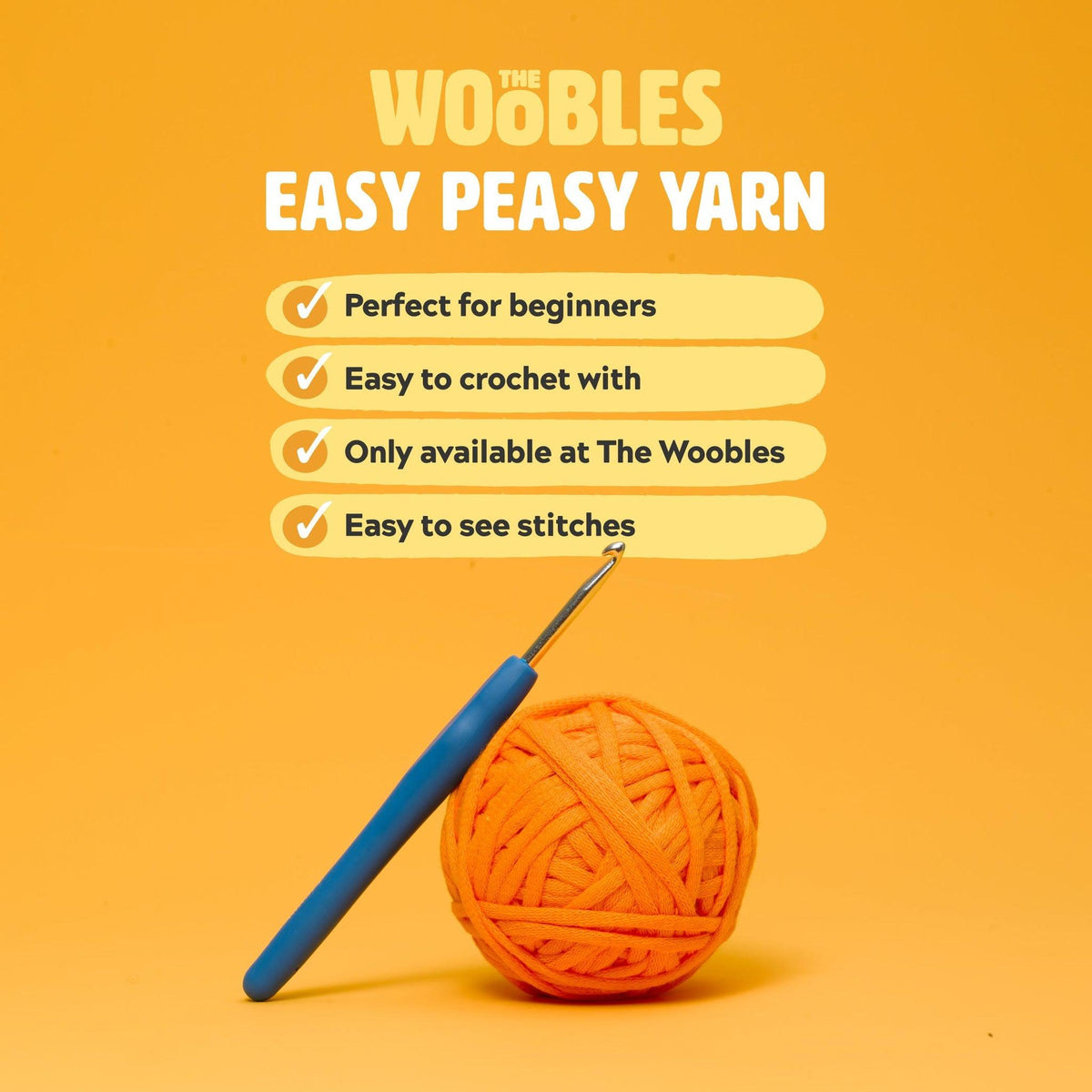 The Woobles-Pierre the Penguin Beginner Crochet Kit-knitting / crochet kit-gather here online
