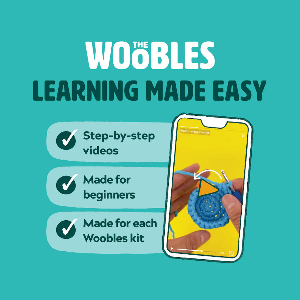 The Woobles-Baobao the Panda Crochet Kit-knitting / crochet kit-gather here online