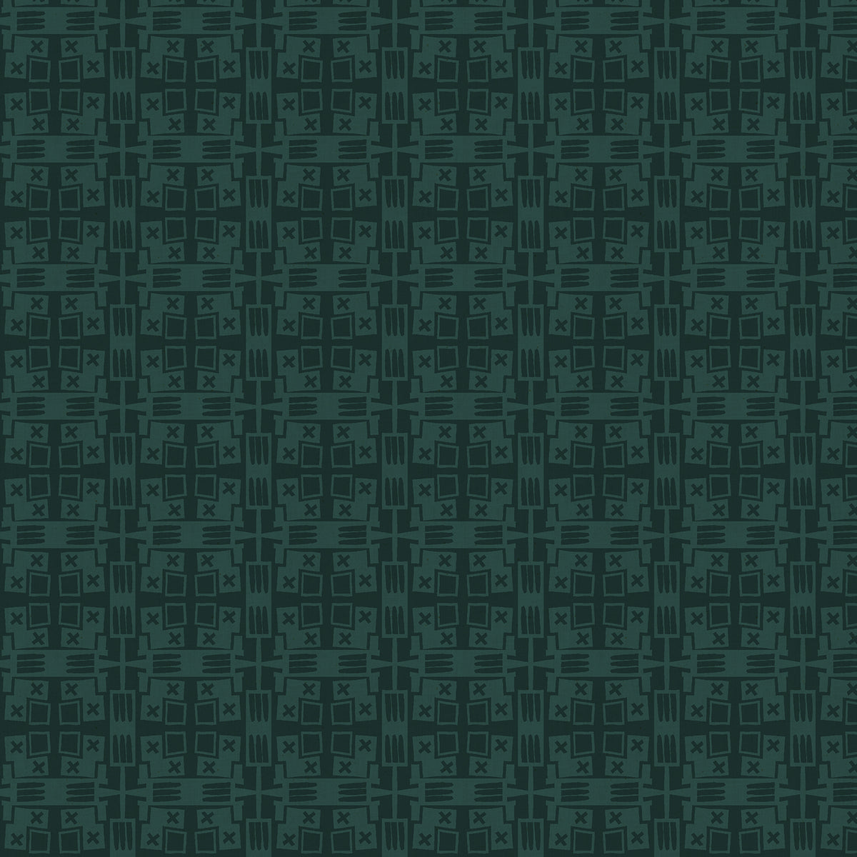 Cotton + Steel-Desert Plaid Cyan Unbleached-fabric-gather here online