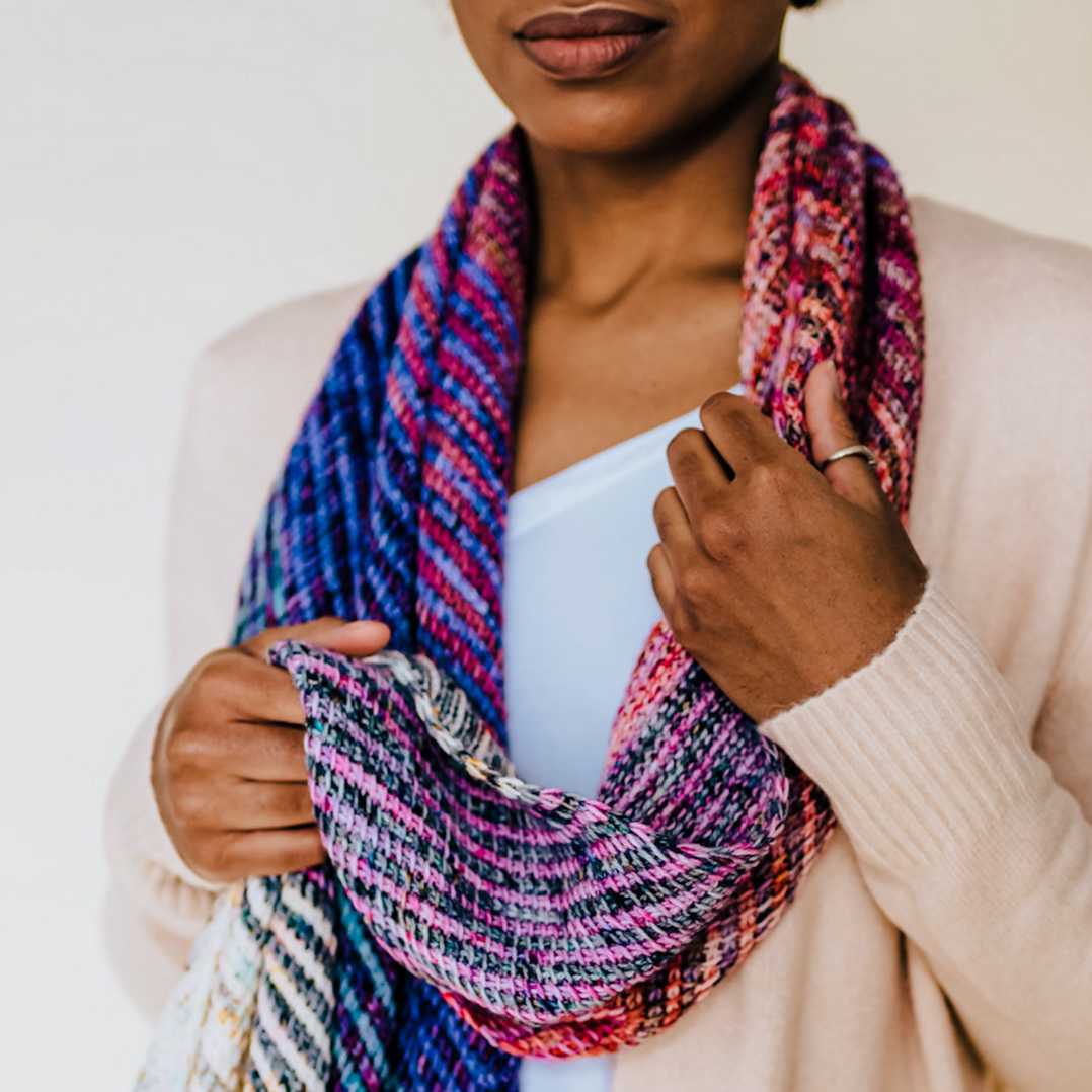gather here classes-Tunisian Adventurous Scarf-class-gather here online
