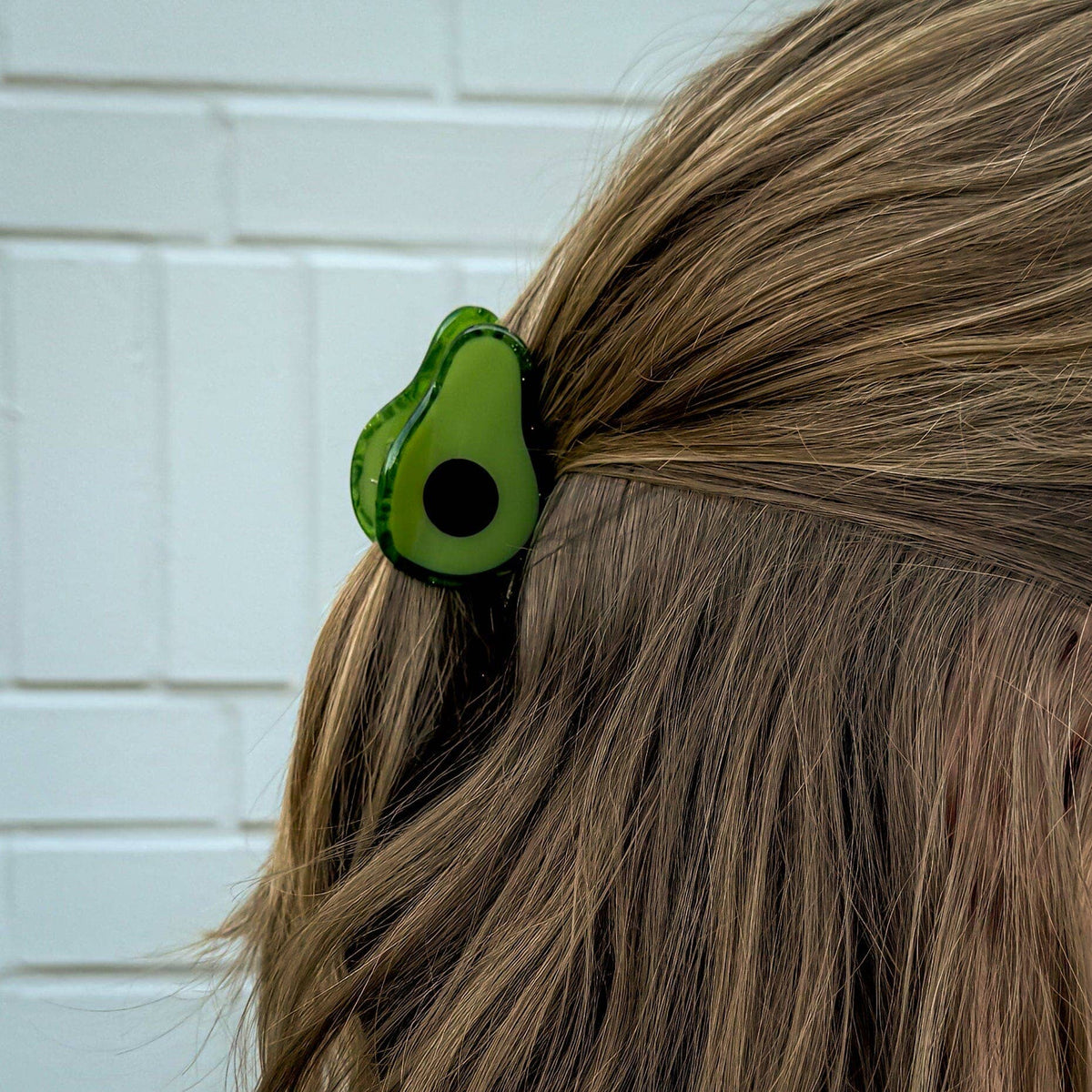 Jenny Lemons-Mini Avocado Hair Claw-accessory-gather here online