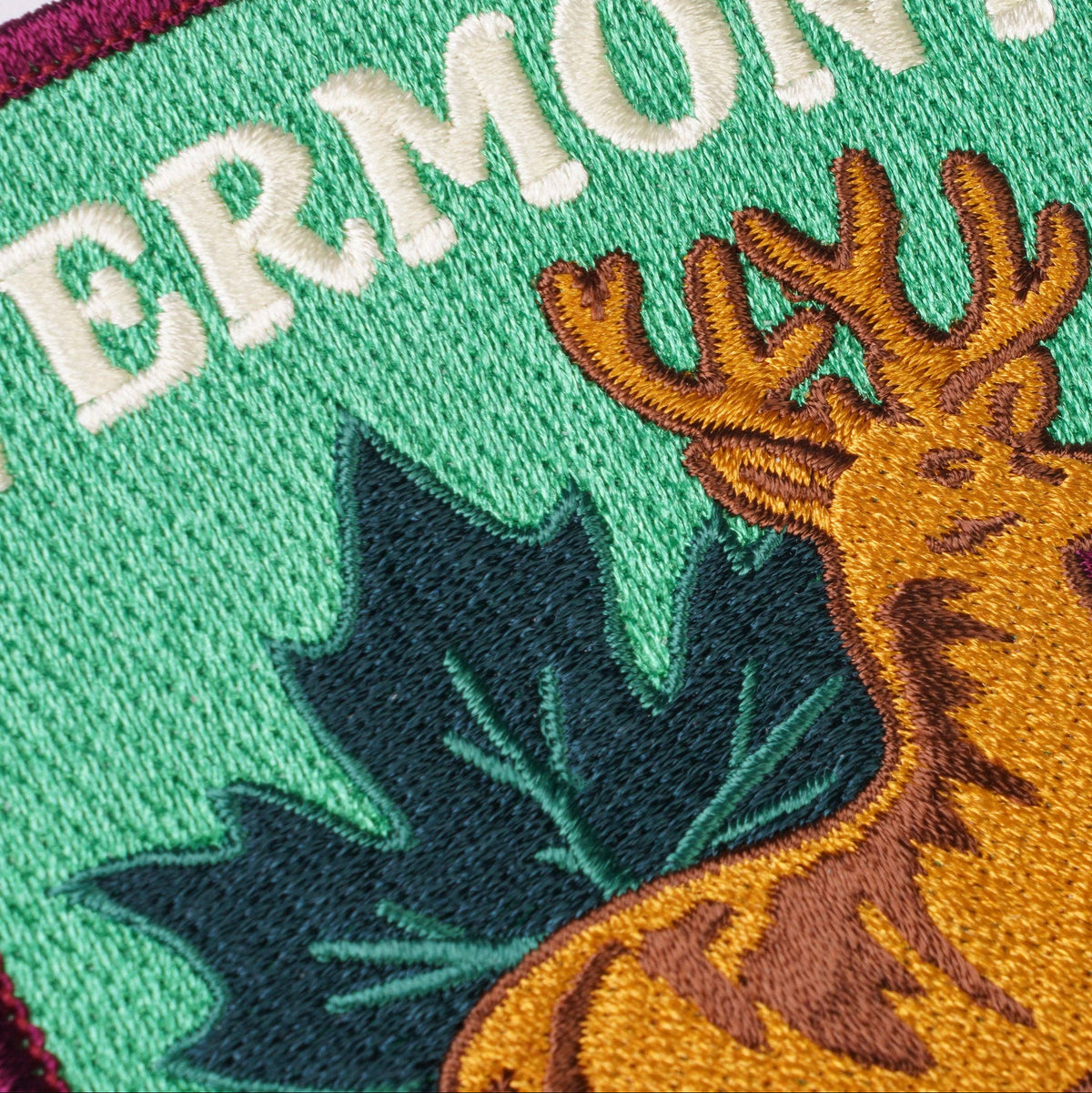 Oxford Pennant-Vermont Iron-On Patch-patches + pins-gather here online