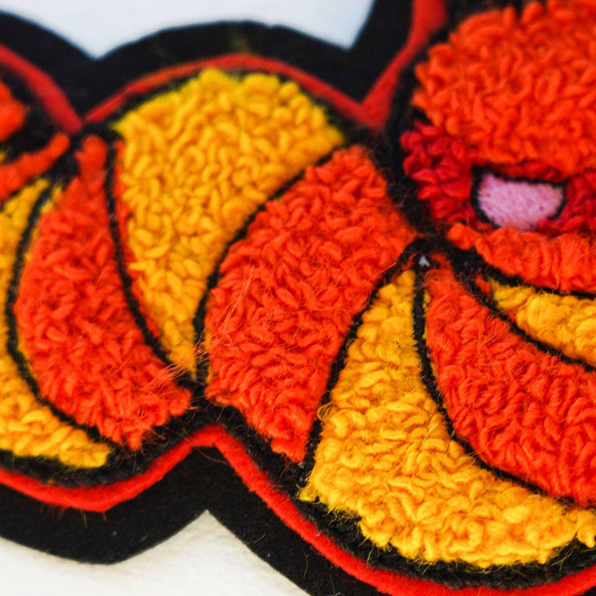 Oxford Pennant-Slimey Chenille Sew-On Patch-patches + pins-gather here online