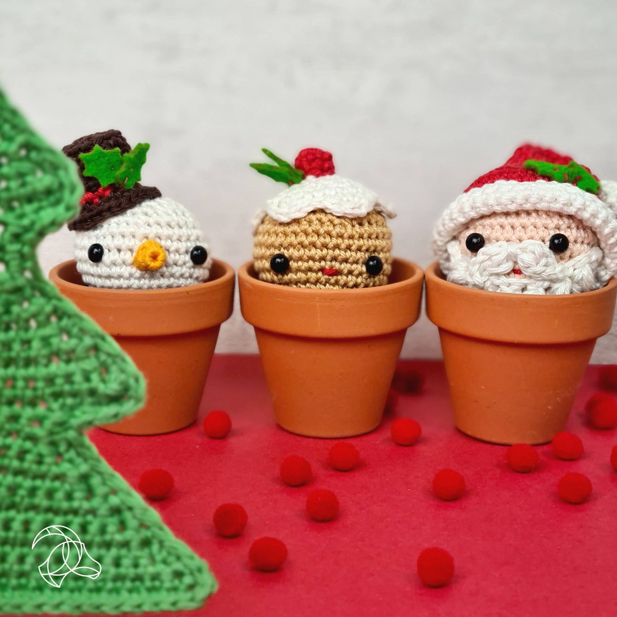 Hardicraft-DIY Crochet Kit - Mini Snowman-knitting / crochet kit-gather here online