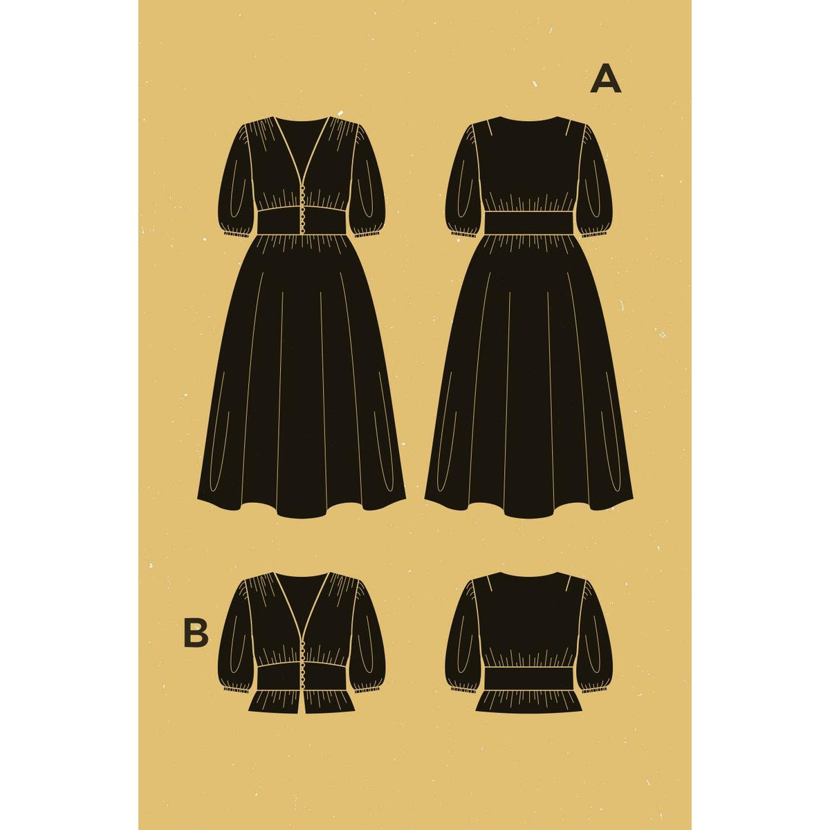 Orchidée Blouse + Dress Pattern