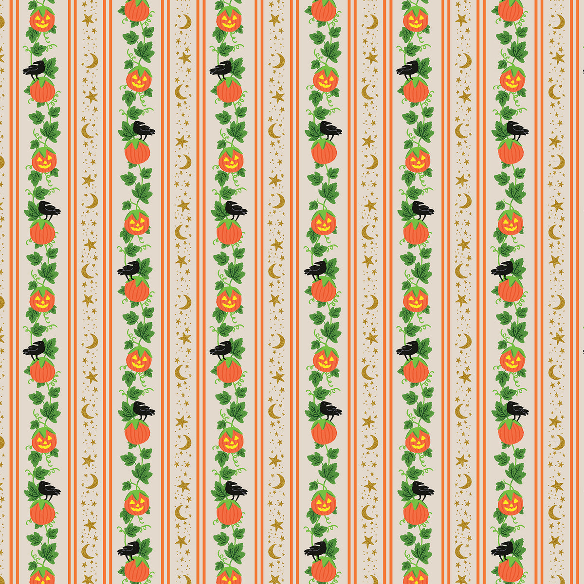 Cotton + Steel-Pumpkin Patch Linen Metallic-fabric-gather here online