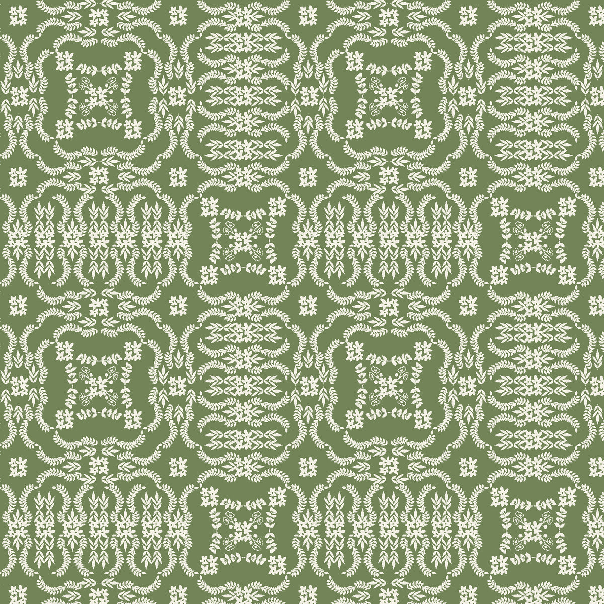 Cotton + Steel-Heritage Sage-fabric-gather here online