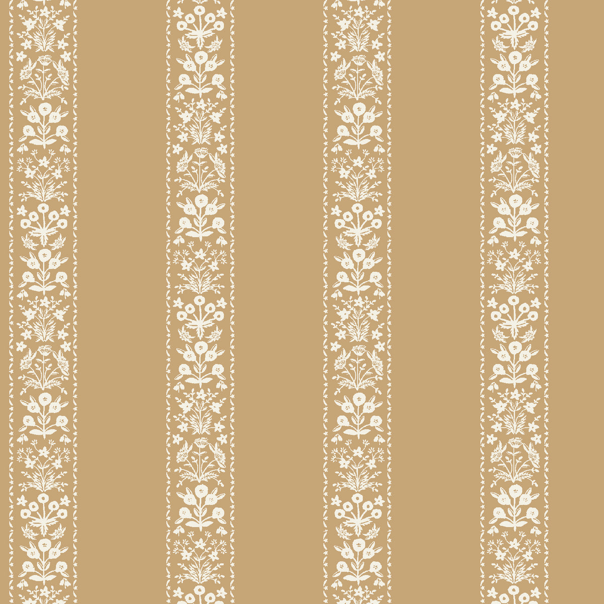 Cotton + Steel-Estee Stripe Ochre-fabric-gather here online