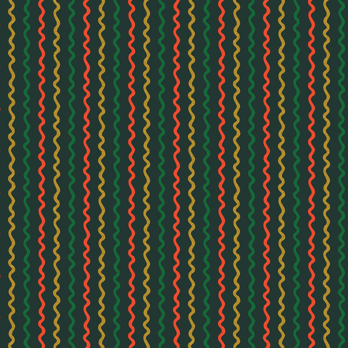 Cotton + Steel-Ribbon Stripe Evergreen Metallic-fabric-gather here online