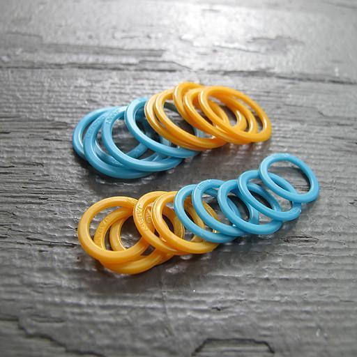 Clover - Soft Jumbo Stitch Ring Markers - Default - gatherhereonline.sbs