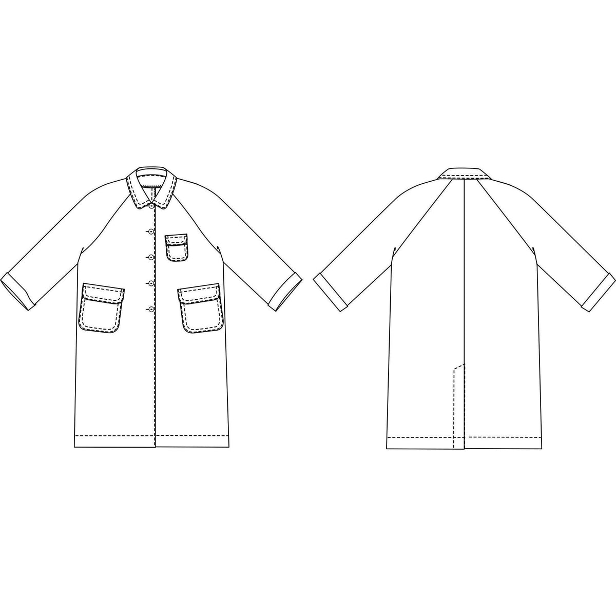 Merchant & Mills-September Coat Pattern-sewing pattern-gather here online
