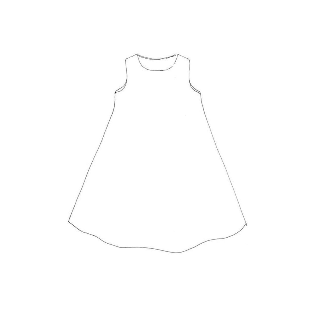 Merchant & Mills-Trapeze Dress pattern-sewing pattern-Default-gather here online