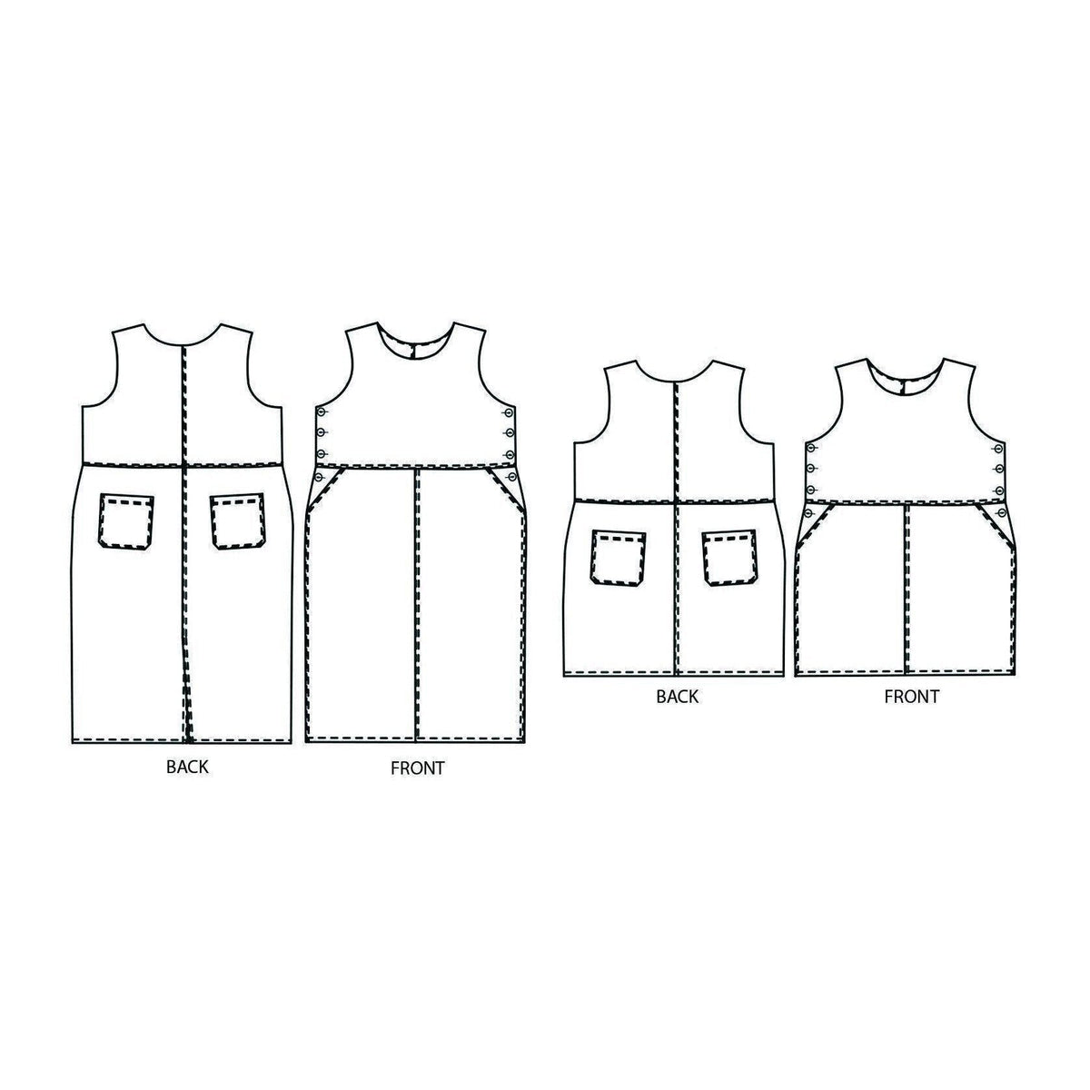 Merchant & Mills - Whittaker Dress Pattern - - gatherhereonline.sbs
