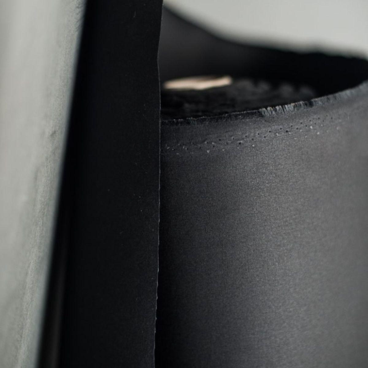 Merchant & Mills-Organic Traditional Oilskin Black-fabric-gather here online