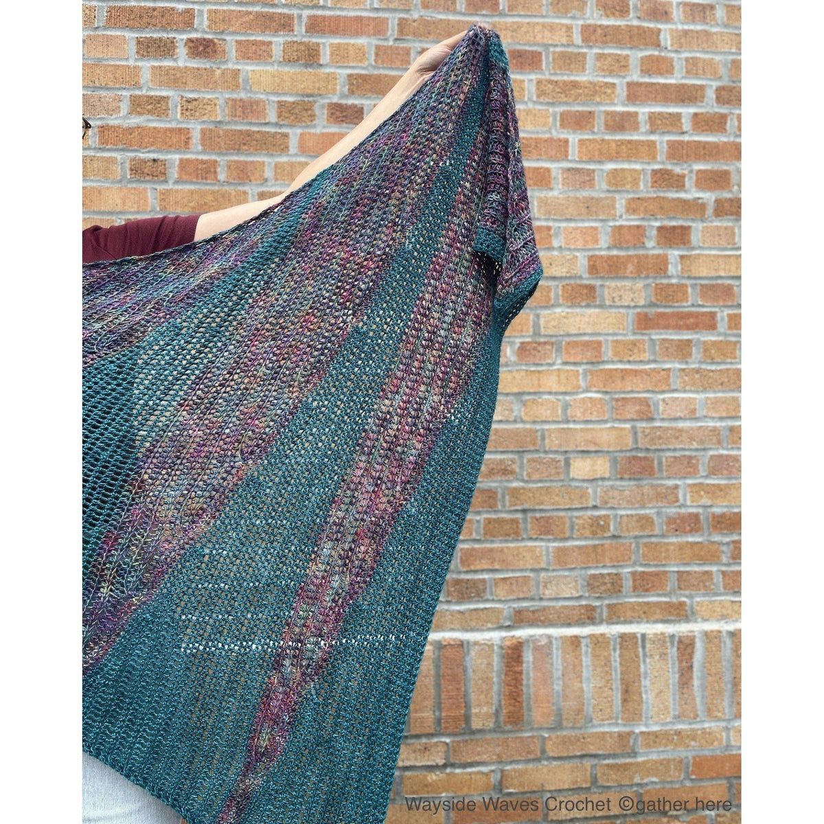 gather here online-Wayside Waves Crochet Pattern-pattern-gather here online