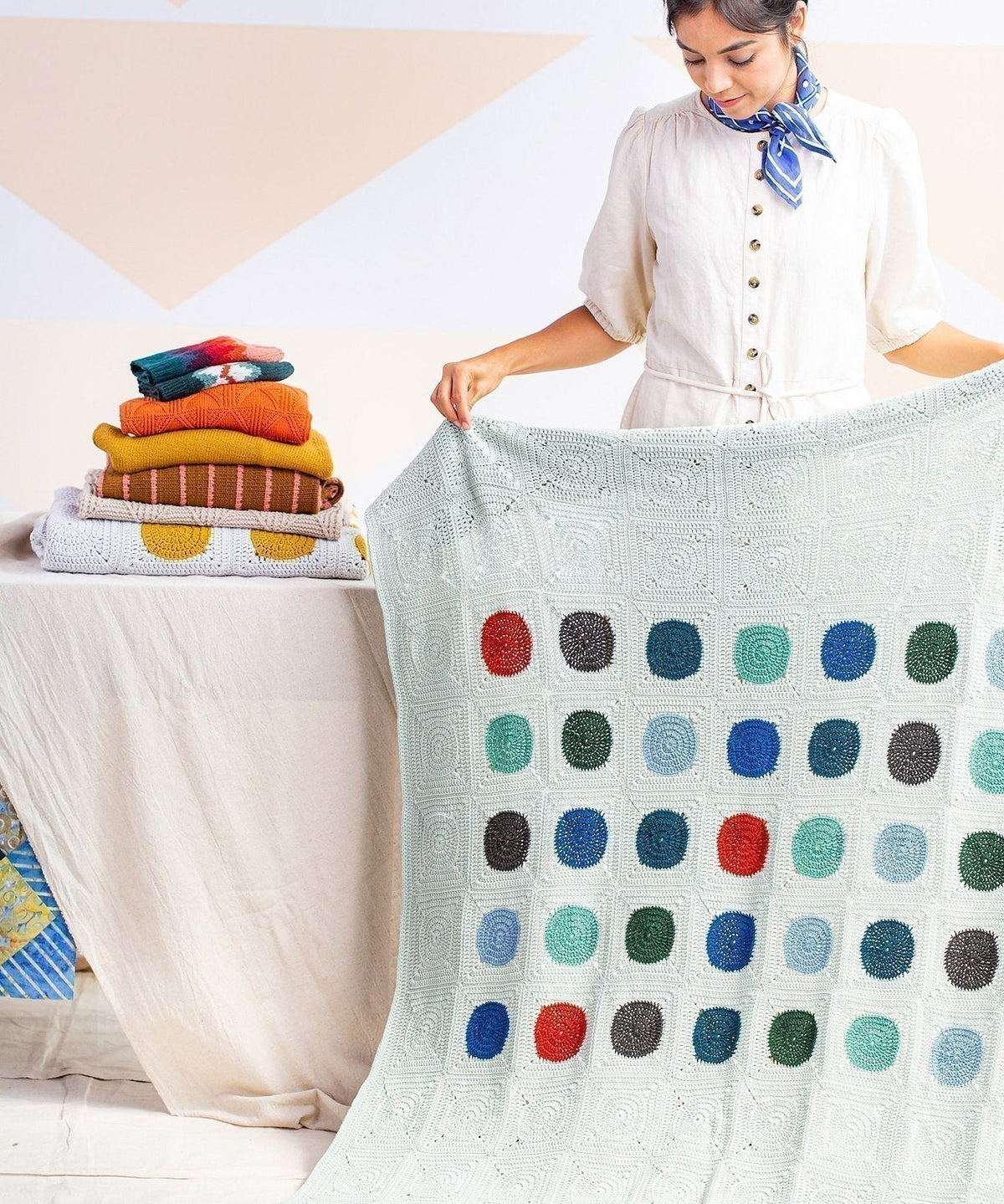 gather here classes-Crochet - Whimm Blanket Block-class-gather here online